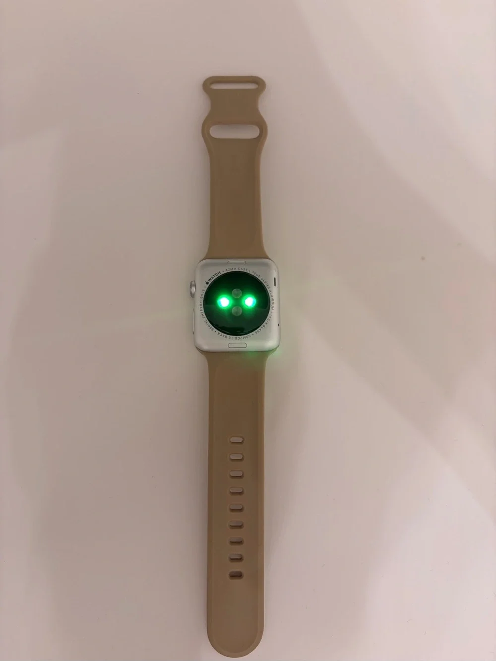 Vintage Apple Watch 1st Gen (Series 0) 42mm Silver Aluminum – Works Perfectly!